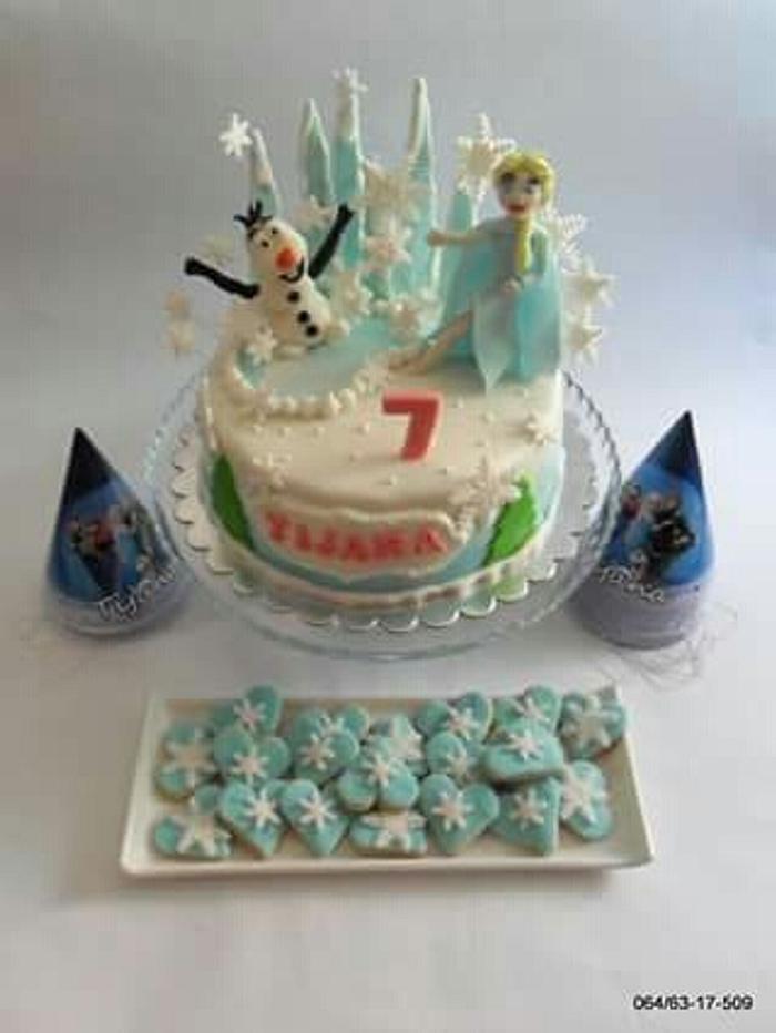 Frozen cake