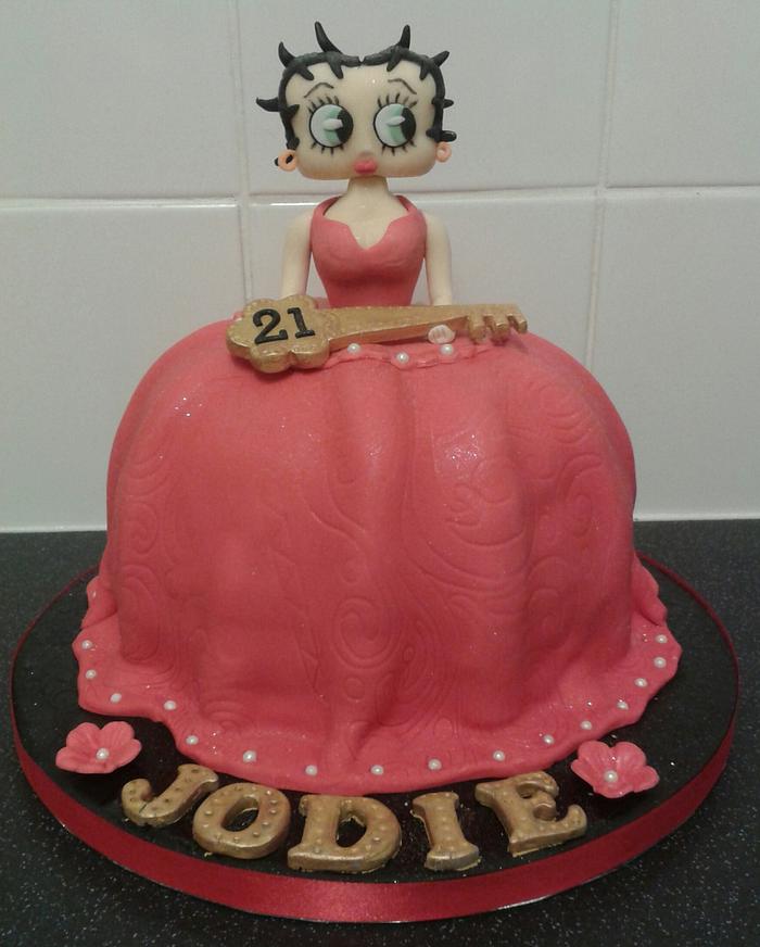 Betty boop cake 