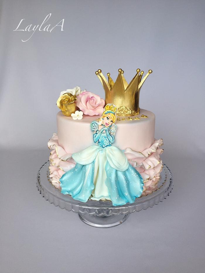 Cinderella birthday cake 