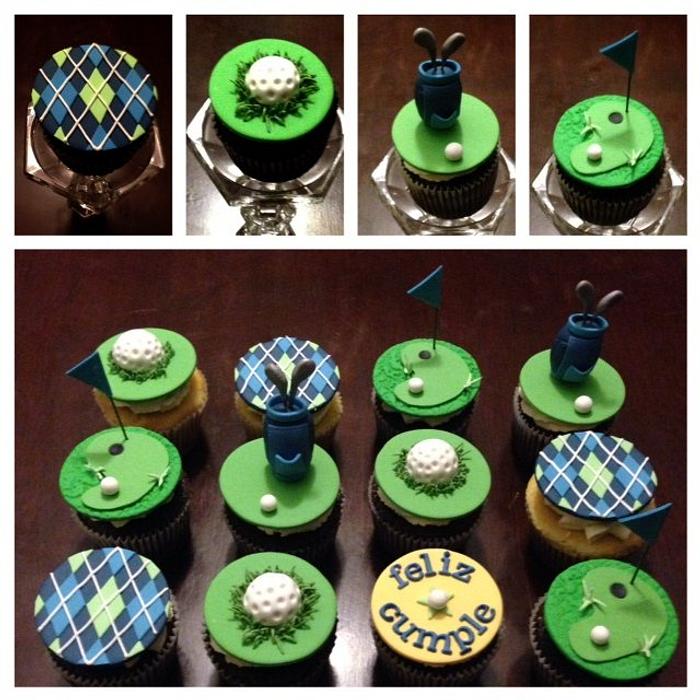 Golf Cupcakes!