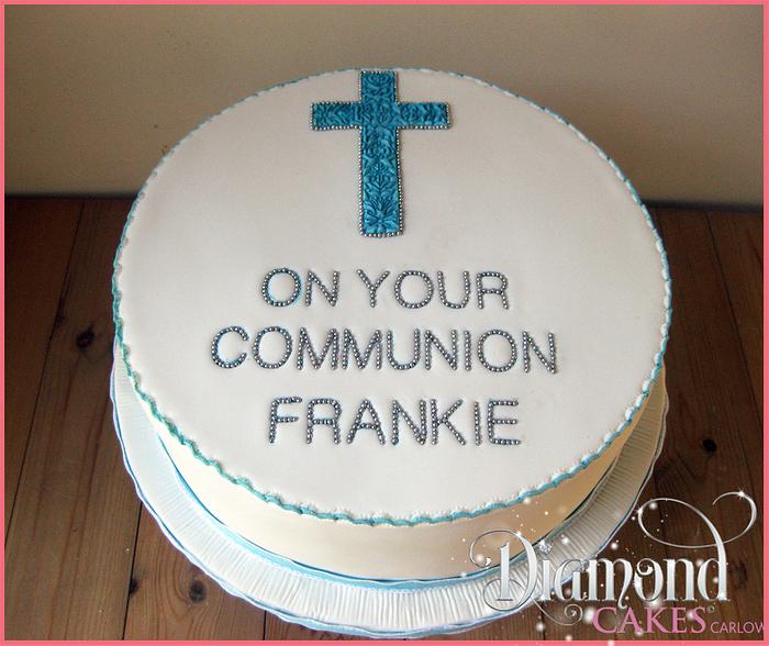 Boys Communion Cake