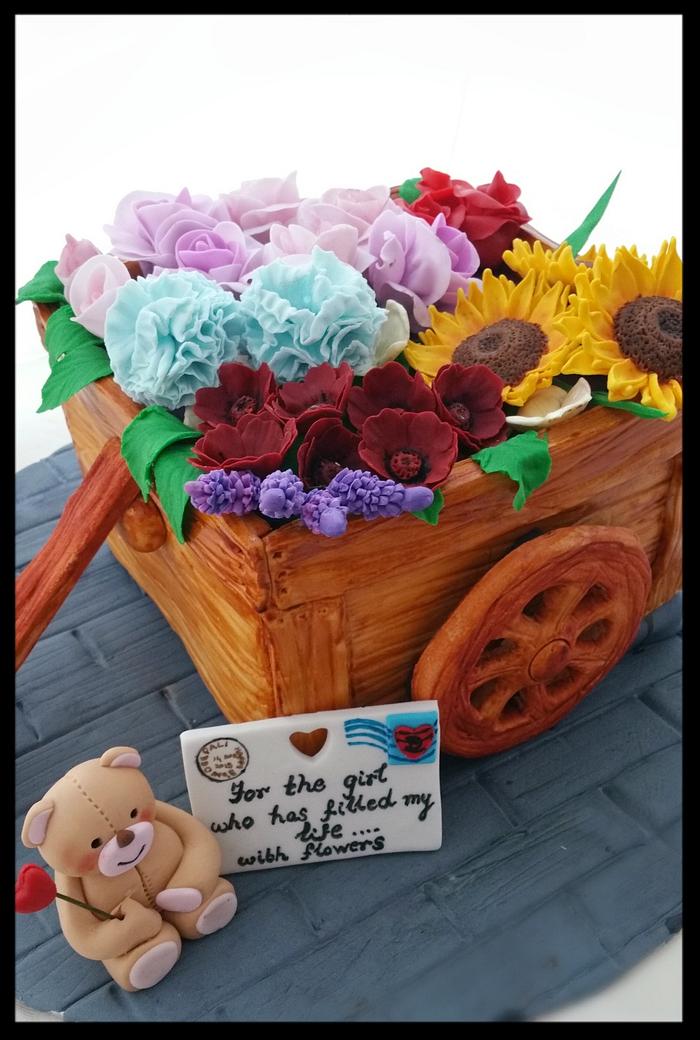 A wagon full of Love 🌻🌸🌺🌼🌹