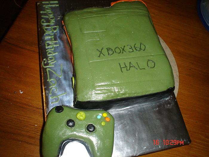 Xbox Halo cake