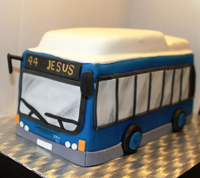 Tarta de Autobus de Madrid  -  Madrid Bus Cake