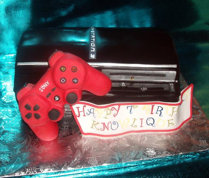 Playstation # Cake
