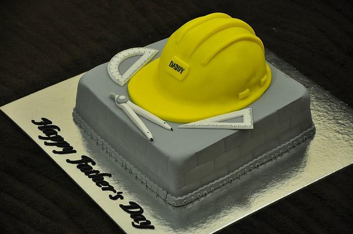Father's day cake for a Civil Engr Dad