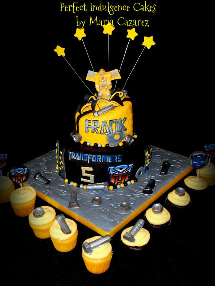 Frankie's Transformers Birthday Cake