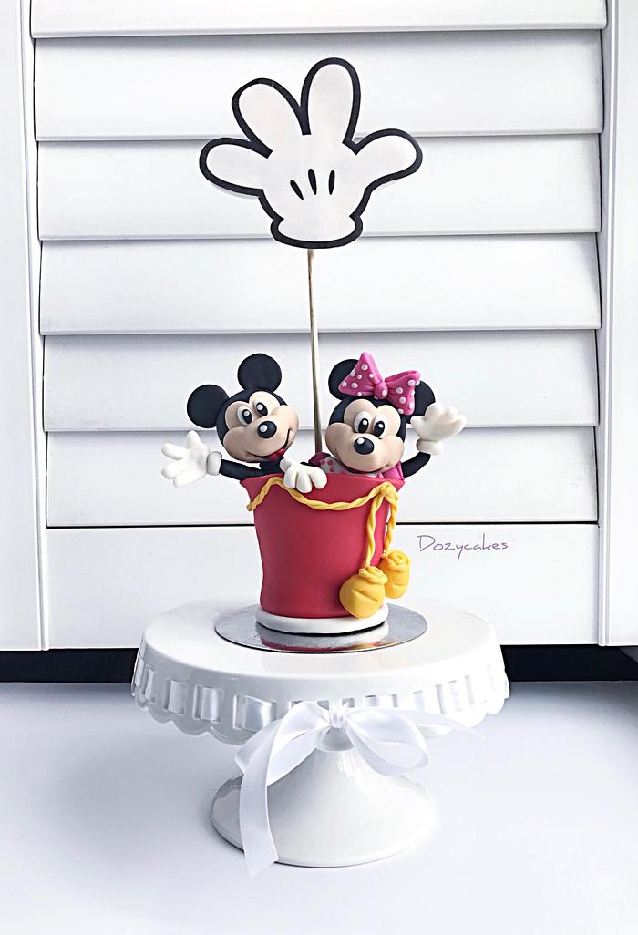 Mickey and Minnie Cake Topper