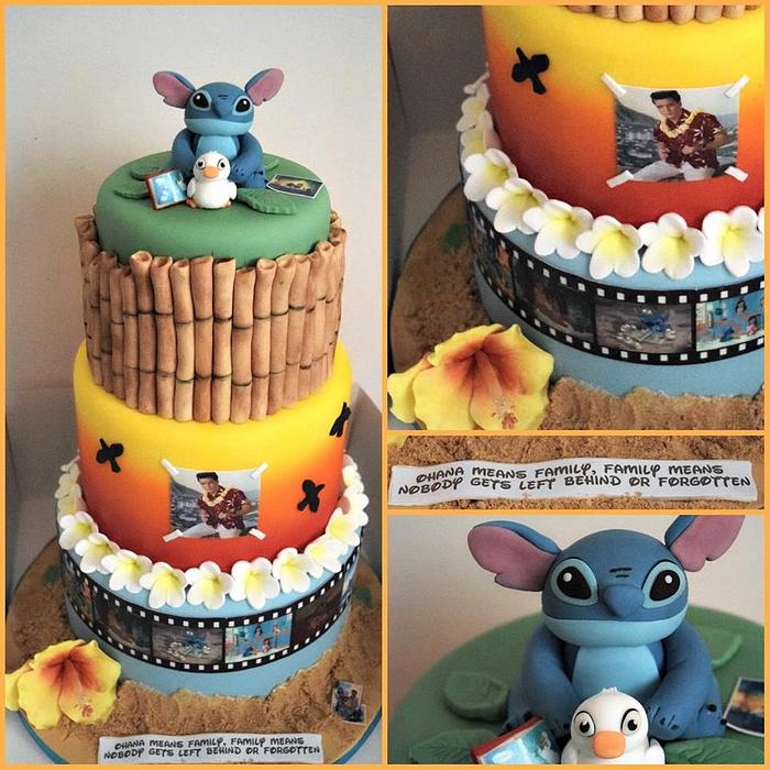 Lilo & Stitch Cake