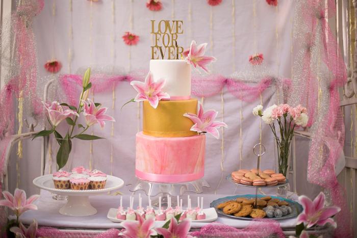 PDCA Caker Buddies Dessert  Counter Collaboration- A Floral Affair