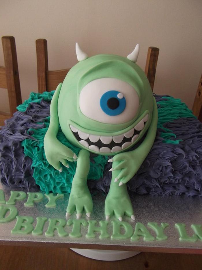 Mike Monsters Inc cake