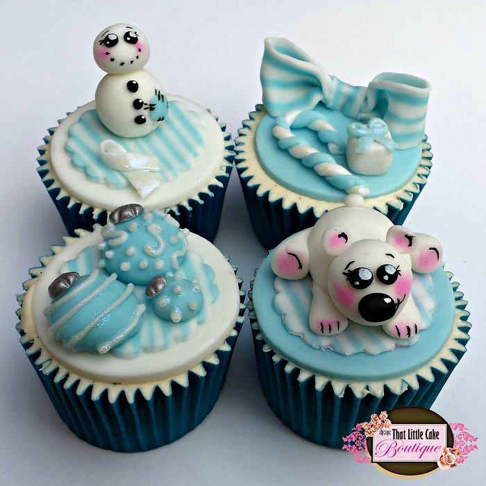 Polar Blue Cupcake Collection