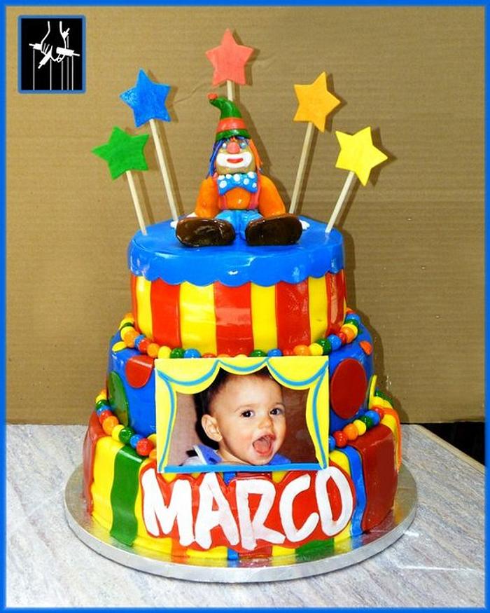 THE MARCO CARNIVAL BIRTHDAY CAKE