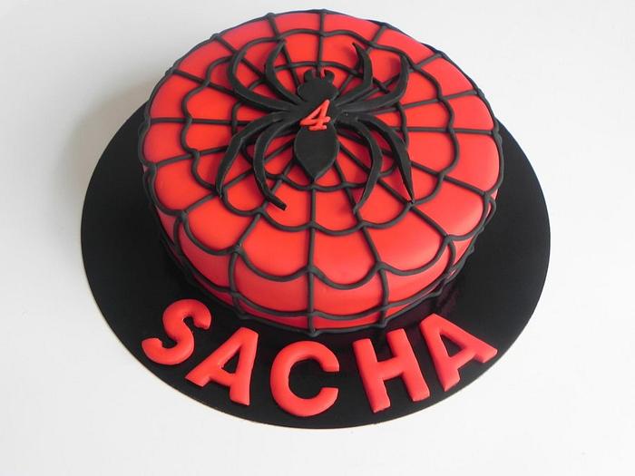 cake spiderman