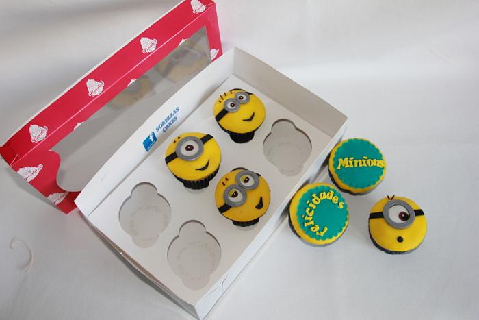 CUPCAKES PERSONALIZADOS MINIONS - PAMPLONA 