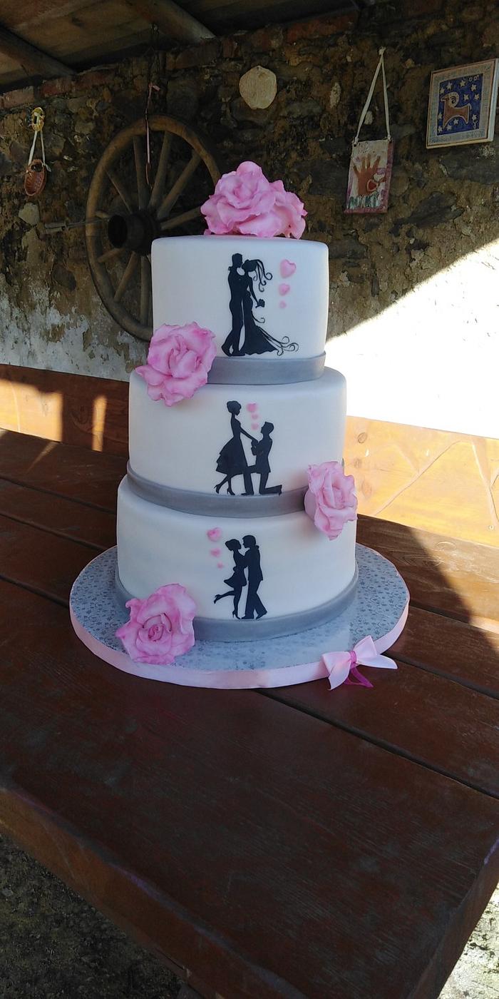 WEDDING cake