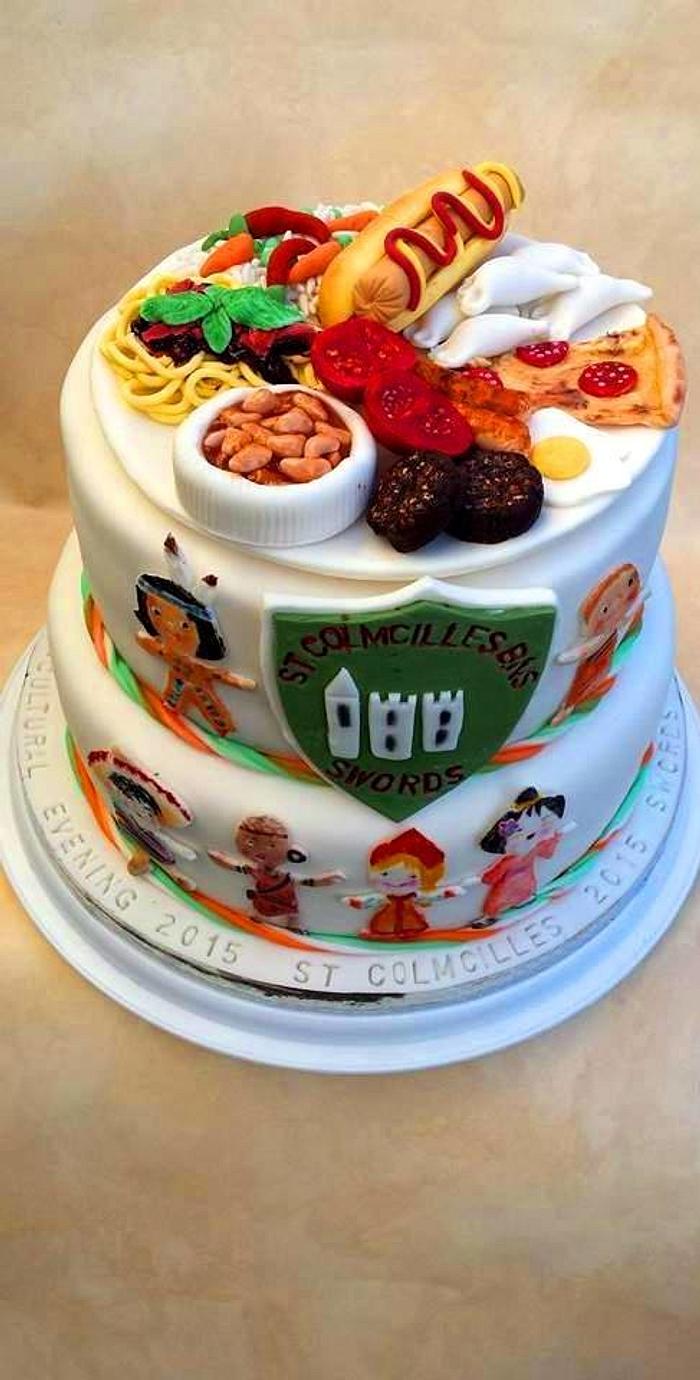 Multi-Cultural Cake