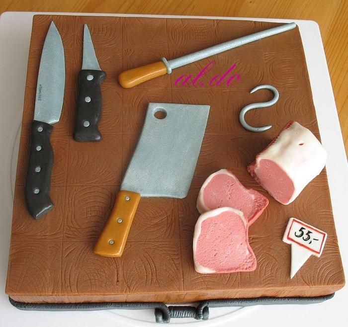 Butcher's cake