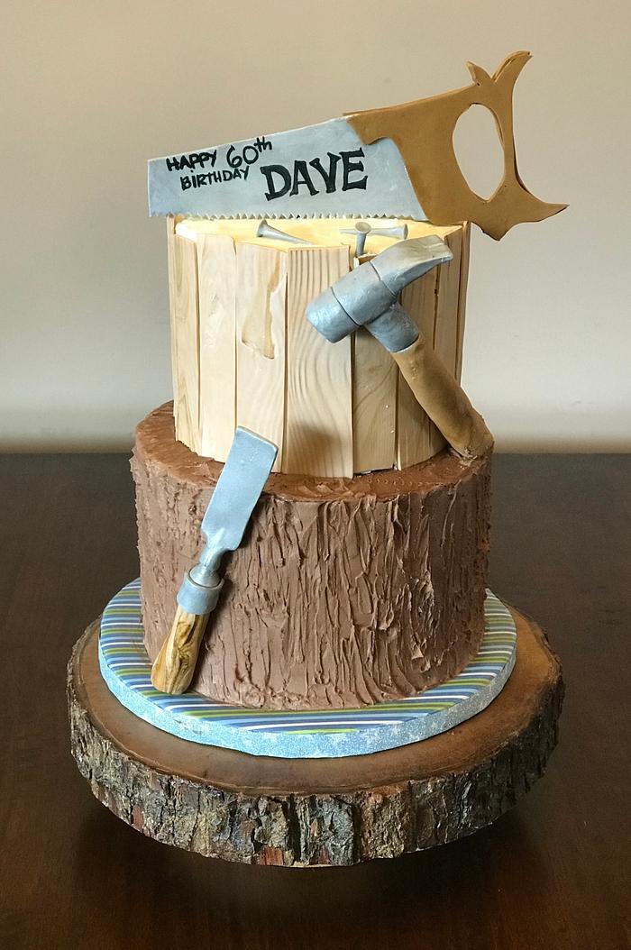 The Carpenter’s 60th Birthday cake