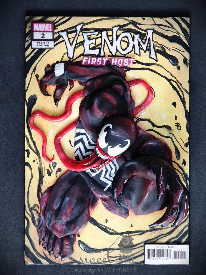 Venom cover - Cake con international collaboration