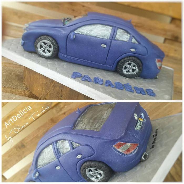Bolo 3D Carro - 3D Car Cake