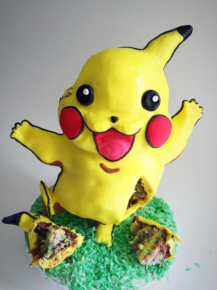 Pikachu cake