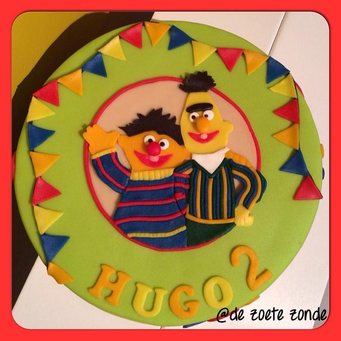 Bert and Ernie cake