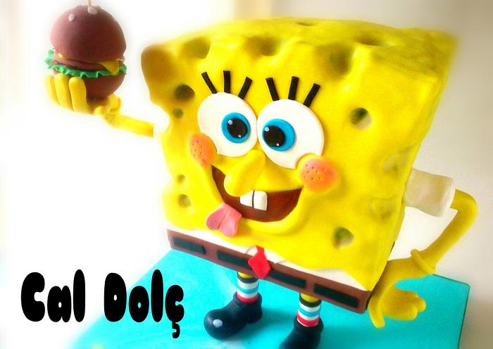Sponge Bob cake