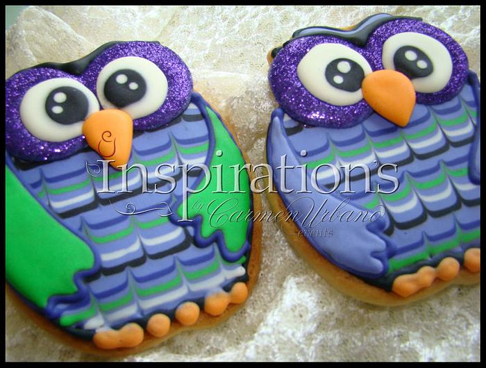 Inspiration's Spooky Cookies Cute Owl