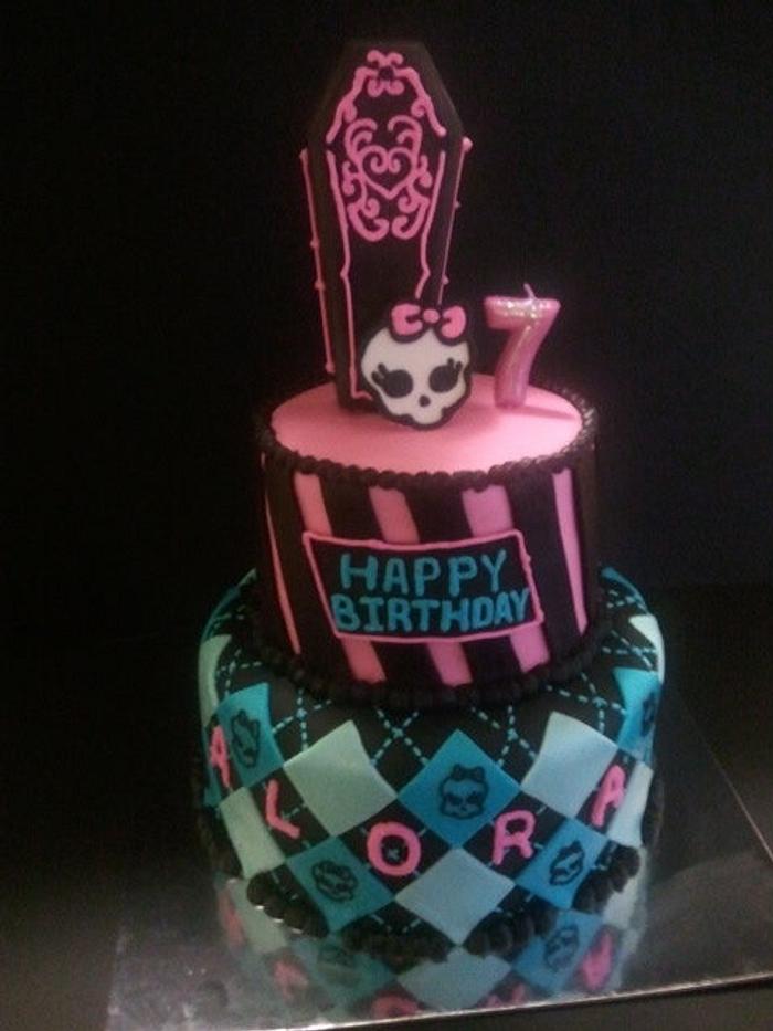 Monster High Birthday cake