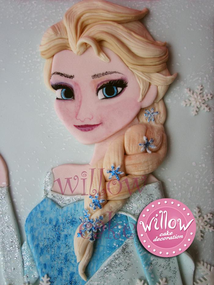 Elsa "Frozen" cake