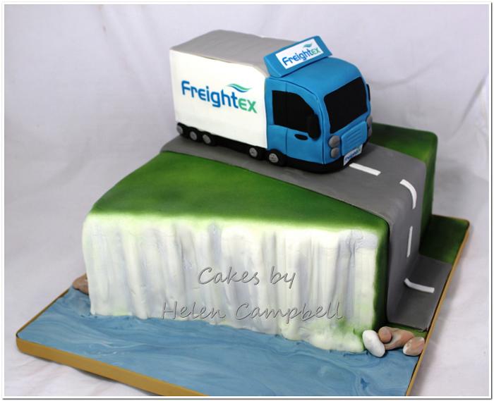 White Cliffs of Dover & Lorry Cake