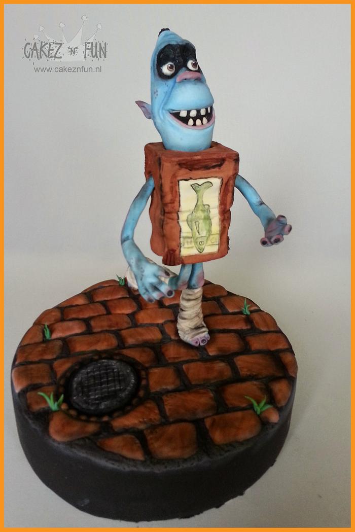 Boxtrolls are comming!! Fish in the house!
