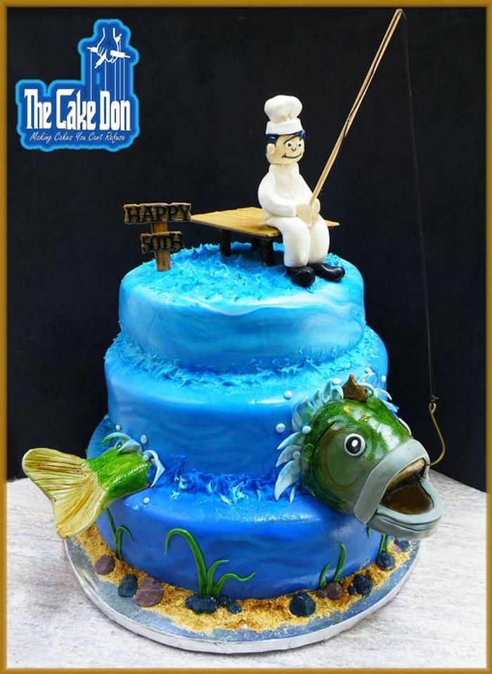 The "CATCH OF THE DAY" Cake