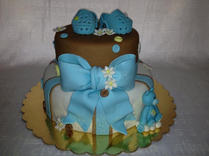 BabyShower Brown and blue