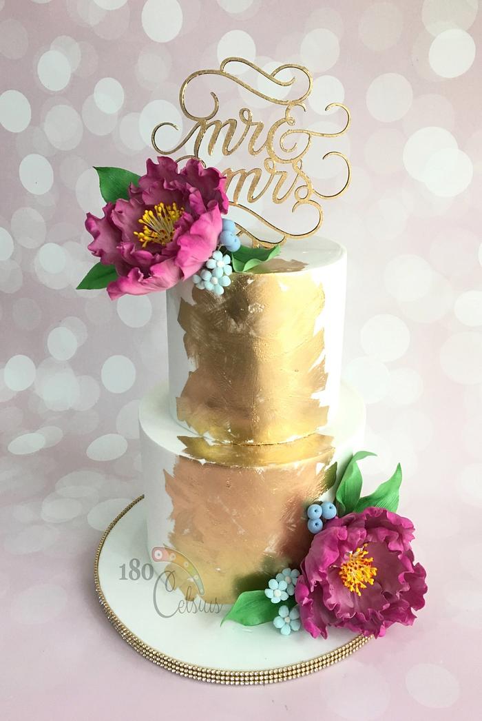 Golden Plum - Wedding Cake 