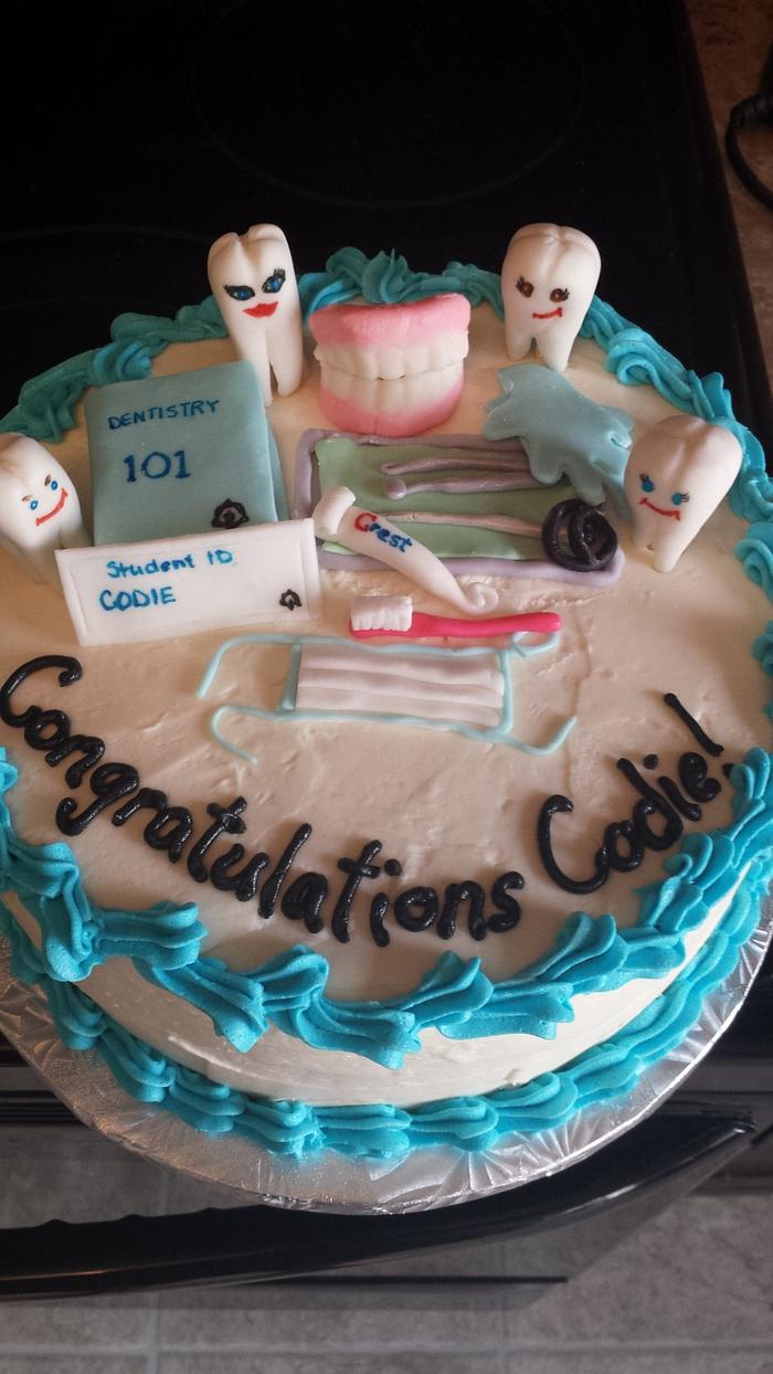 Dentist graduation cake!! - Lina's cakes & deco | Facebook