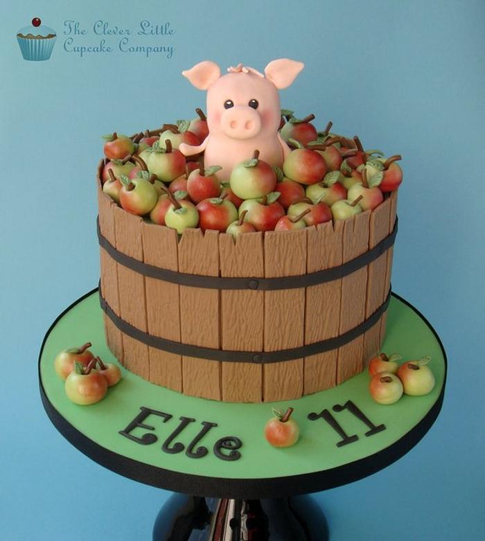 Pig in a Barrel of Apples