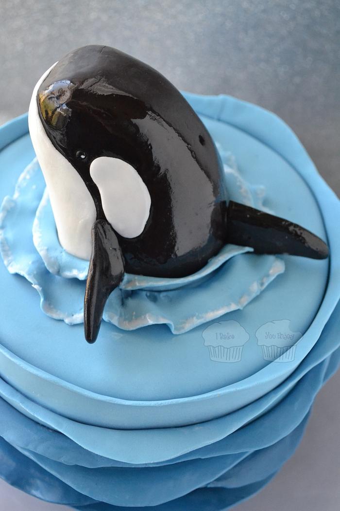 Orca Cake