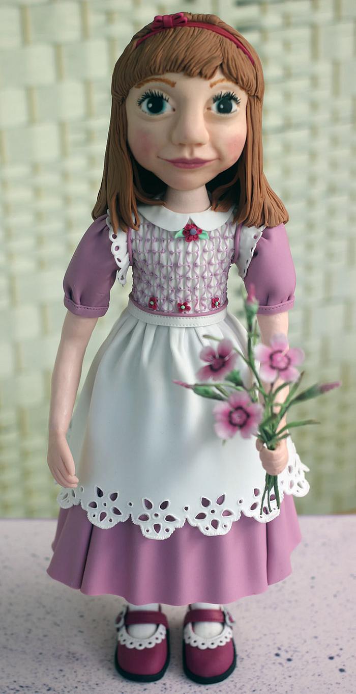 Emilia Doll - Cake International - Silver Award