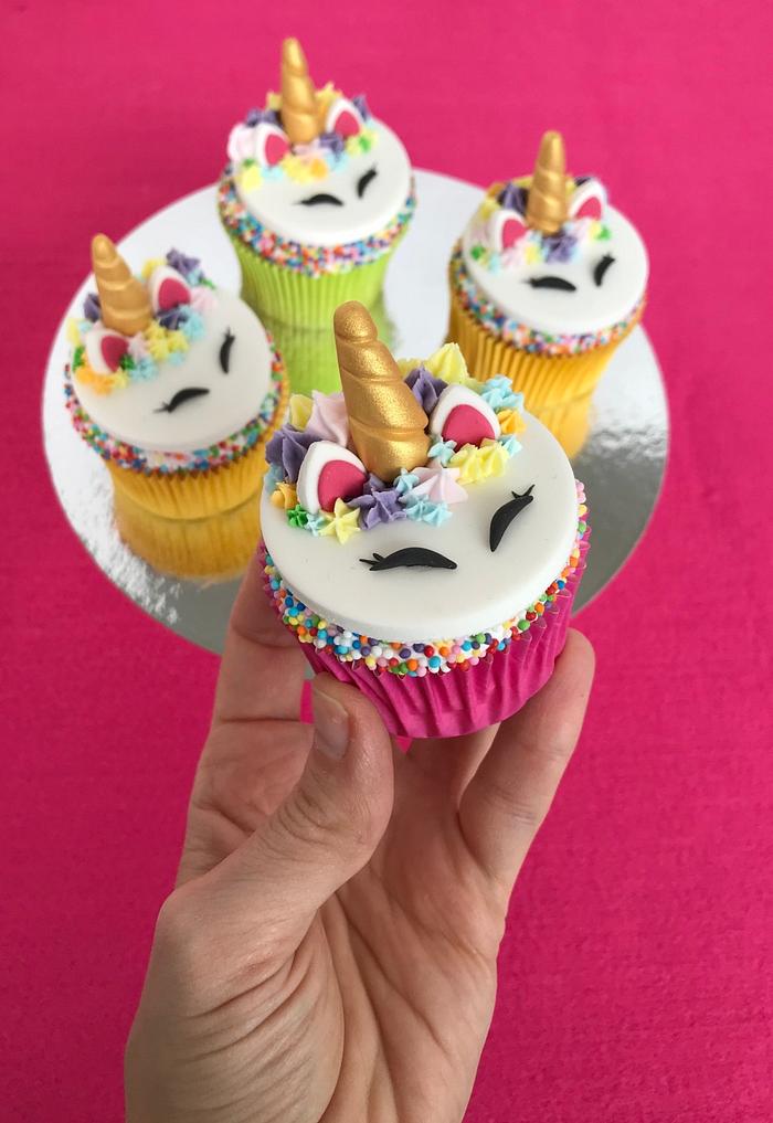 Unicorn Sprinkles Cupcakes