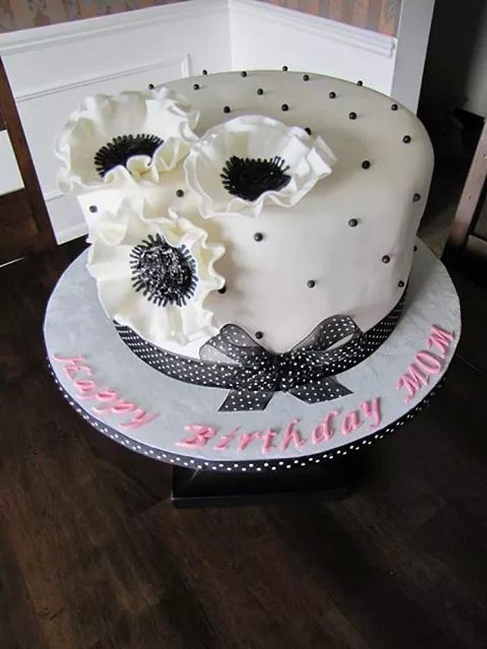 Black & White Cake