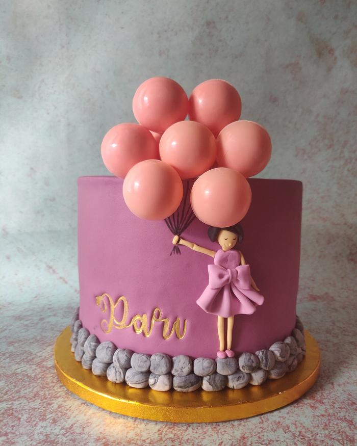 Balloon cake! 