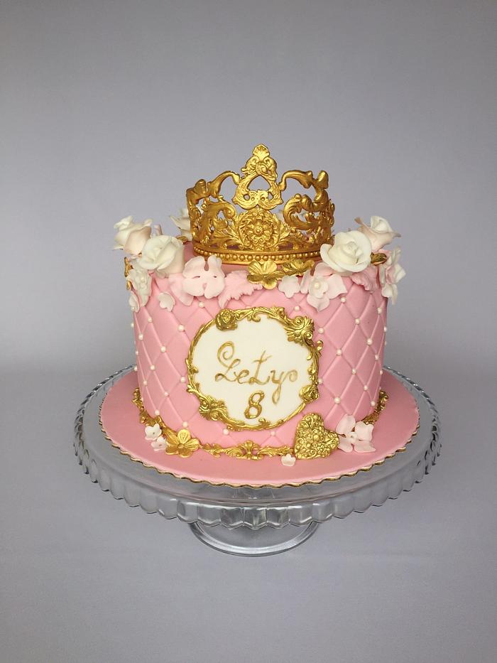 Princess birthday cake 