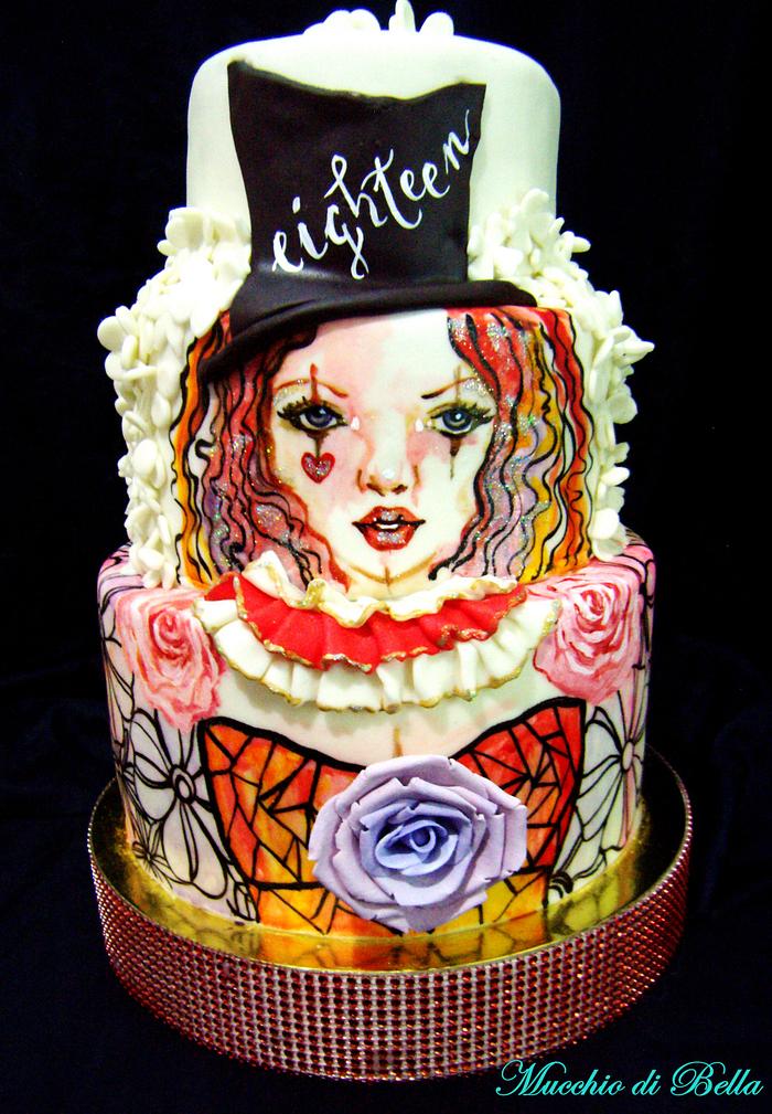 Vintage Circus Themed Cakes for Kisses