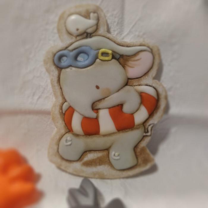Elephant cookie