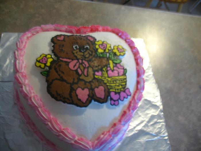 Valentines Day cake