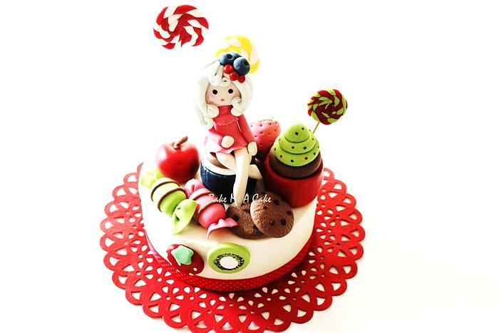 Cutie Pie Unicorn Cake for Reann's 10th! | Happy Cake Studio