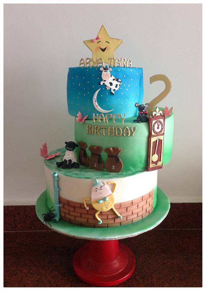 Dave and Ava Nursery Rhymes Cake by Maite Martin | Amazing Cake Ideas |  Flickr