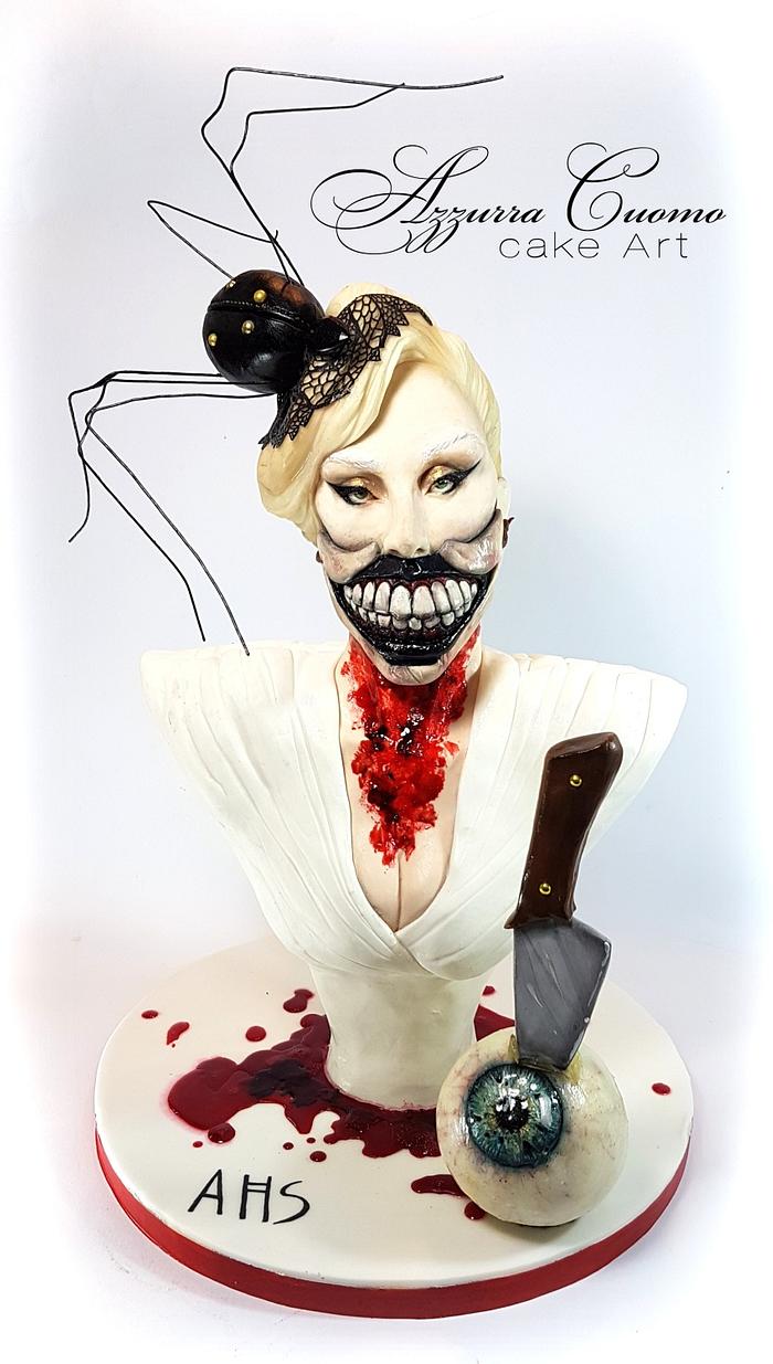 "The Countess": an AHS cake for Cakeflix Collaboration